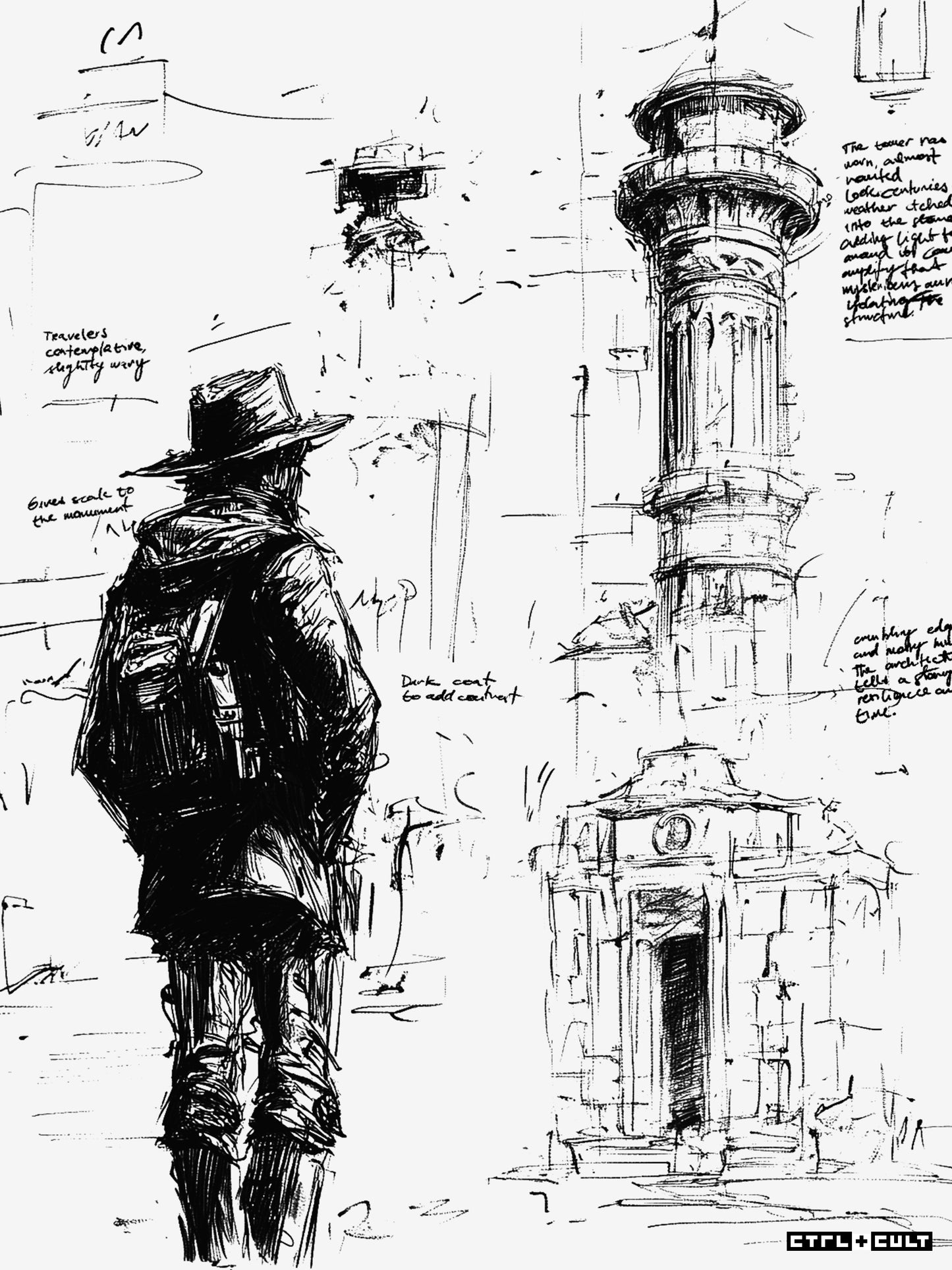Man at the tower