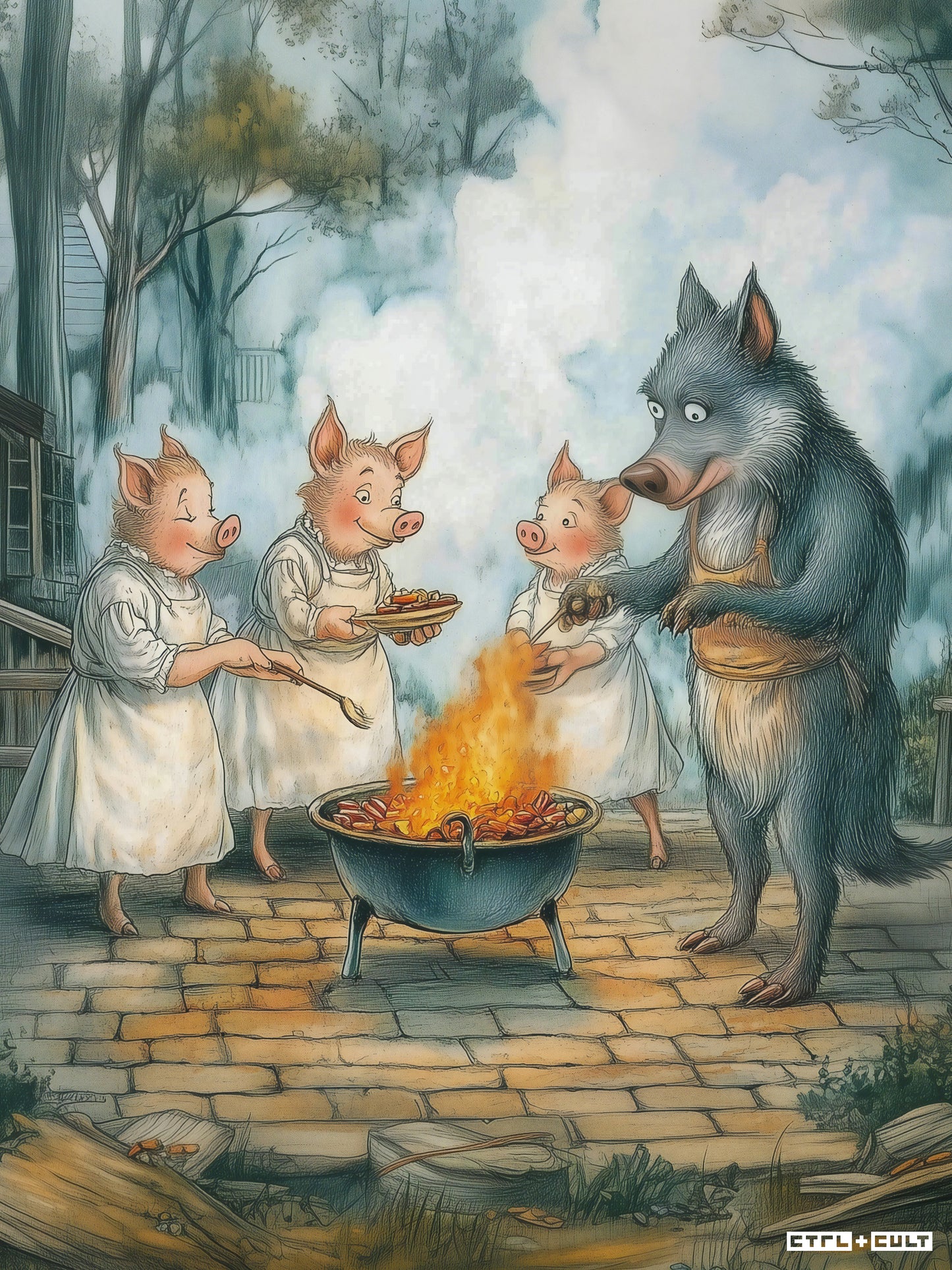 Three Pigs